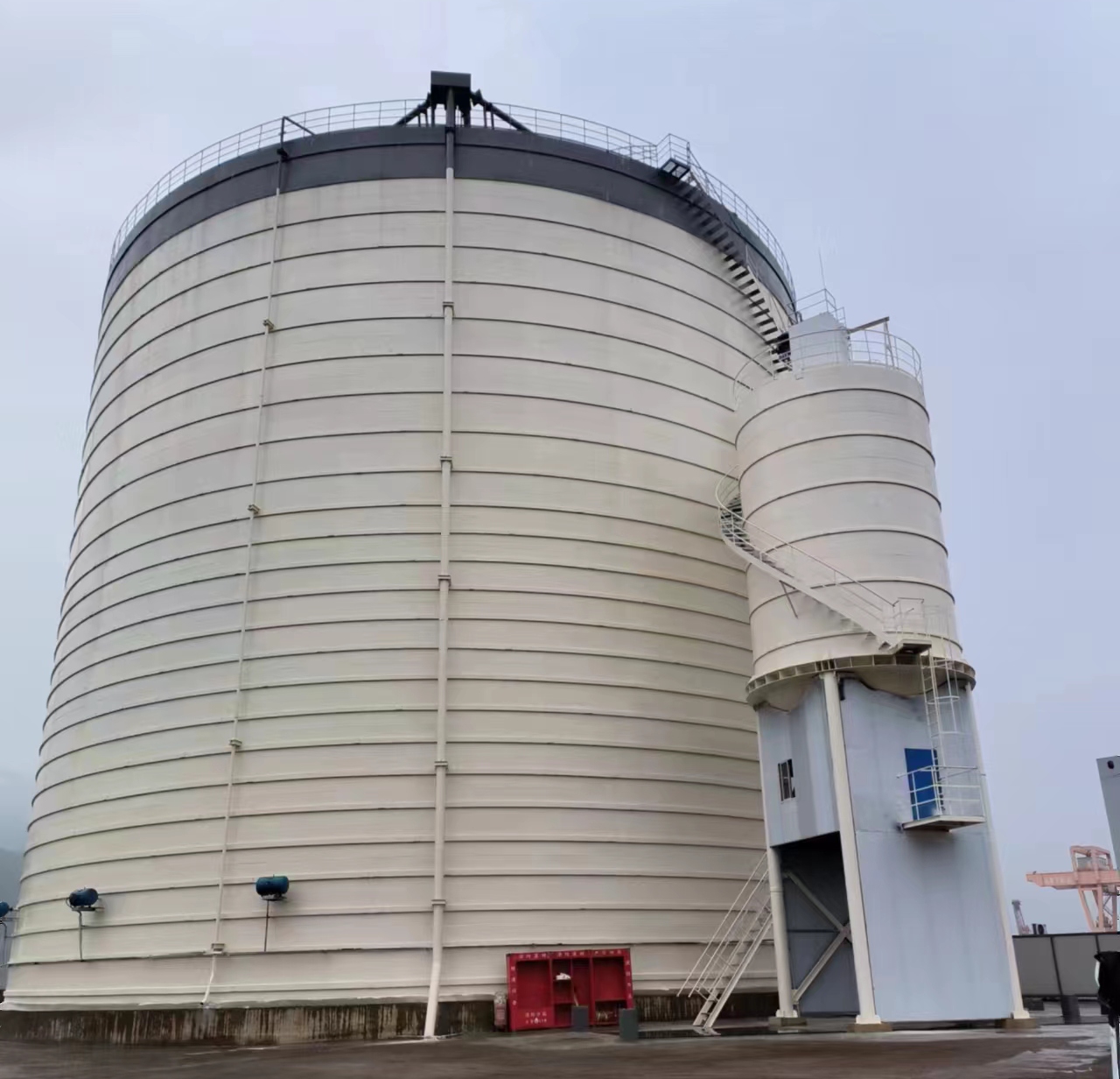 资中10万吨水泥钢板库