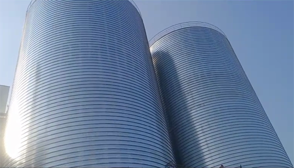 资中2座混凝土高架卷板仓