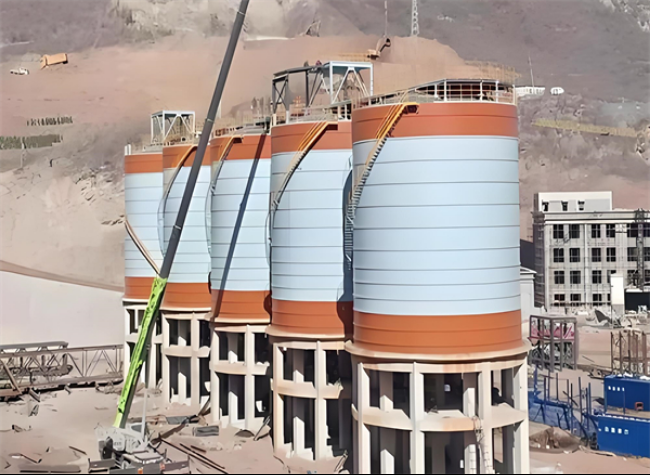 资中高架钢板仓